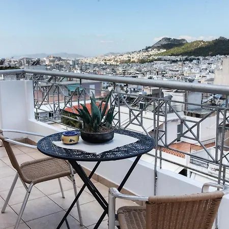 Penthouse With Fabulous Views Zografou Apartment Athens